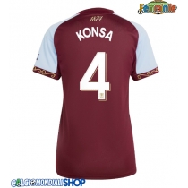 Maglie da calcio Aston Villa Ezri Konsa #4 Prima Maglia Femminile 2025-26 Manica Corta